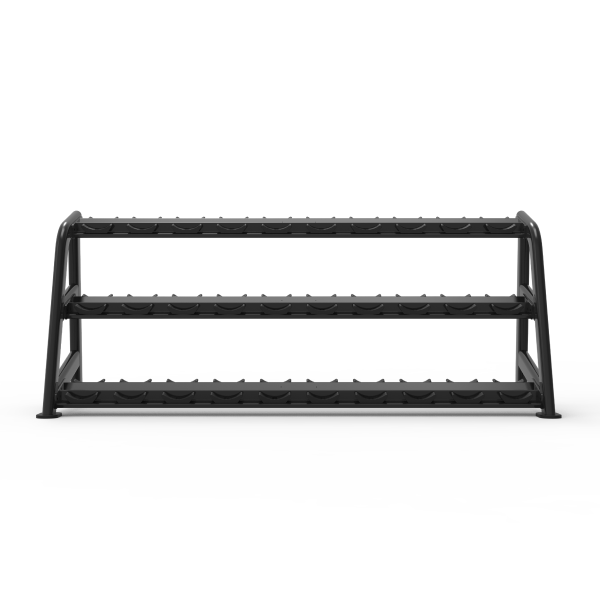 15 Pairs Round Dumbbell Rack - Nemesis Series Free Weight