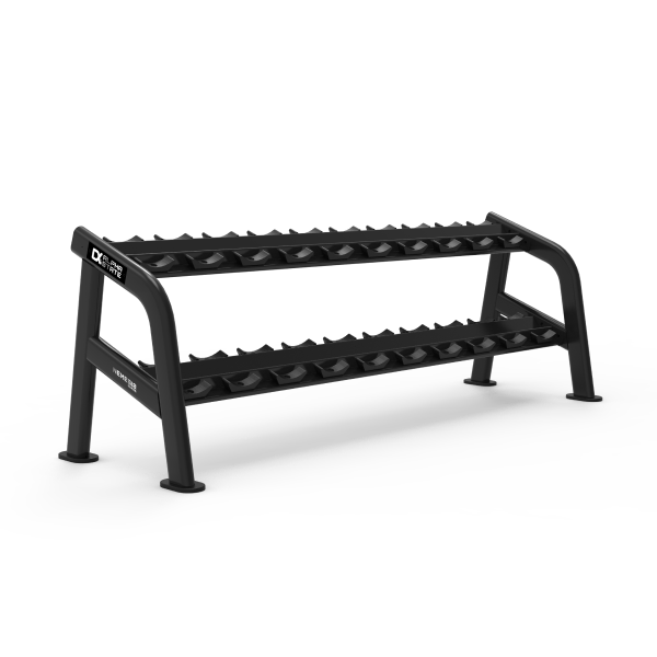 10 Pairs Round Dumbbell Rack - Nemesis Series Free Weight