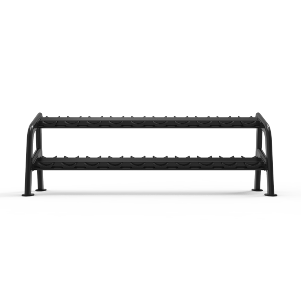 10 Pairs Round Dumbbell Rack - Nemesis Series Free Weight