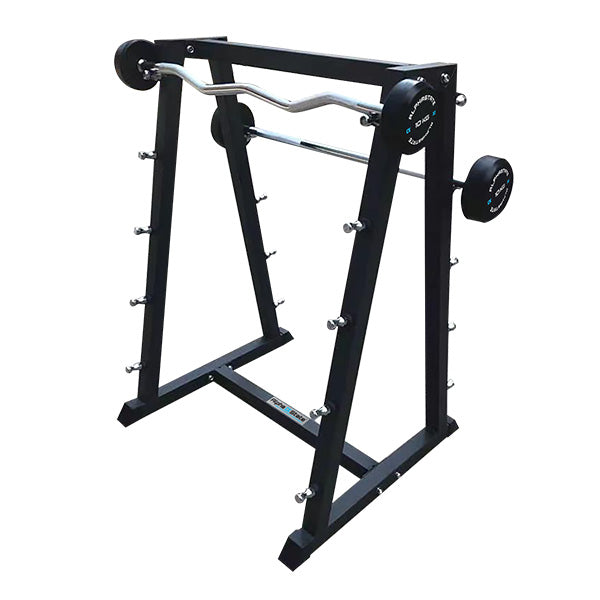Fixed PU Barbells (10-50kg) + Rack