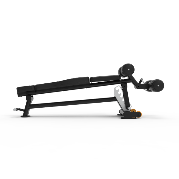 Flat/Decline Adjustable Bench - Nemesis Series Free Weight
