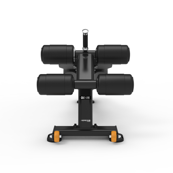 Fixed Angle Sit-Up Bench - Nemesis Series Free Weight
