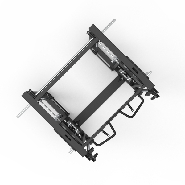 Smith Machine & Functional Trainer Combo - Nemesis Series Free Weight