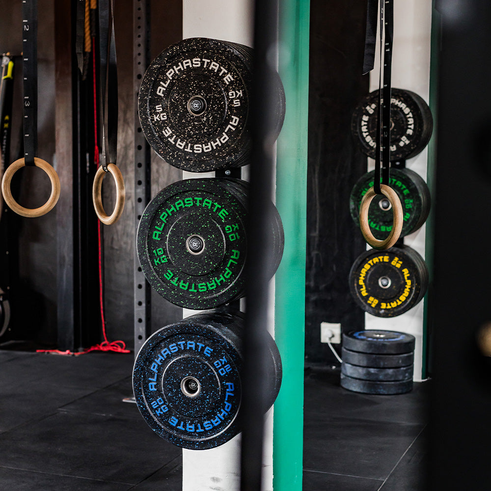 Bumper Plate Rack | Wall Mounted