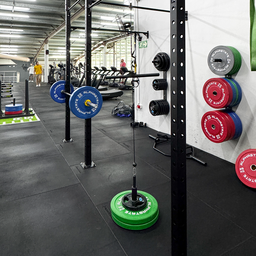 AlphaState Rubber Gym Flooring - 15mm