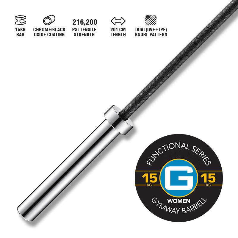 Gymway Cross Training Barbell 15kg